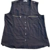 Blusa Calvin Klein Sin Mangas - Talla L