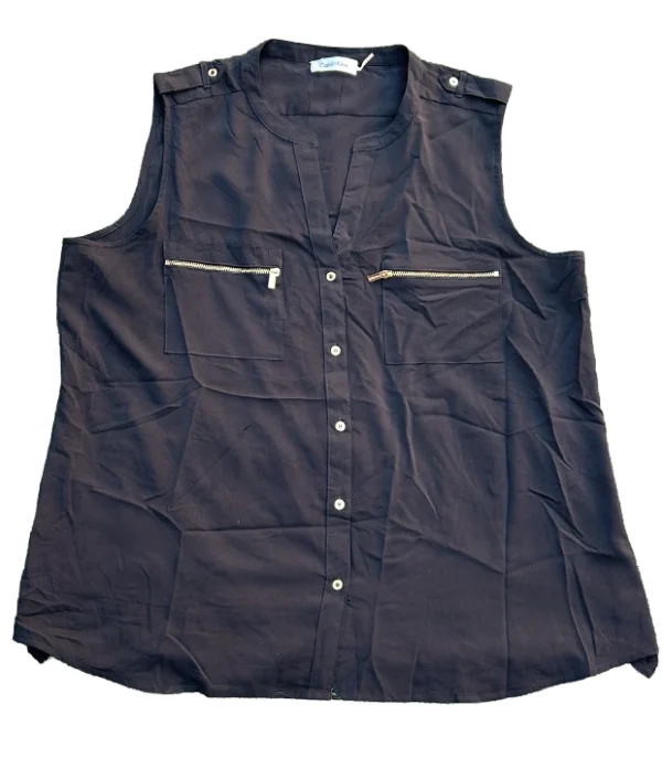 Blusa Calvin Klein Sin Mangas - Talla L