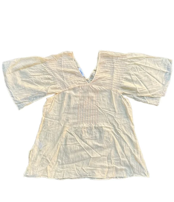 blusa-amarilla Blusa Manga Kimono Calvin Klein Talla L