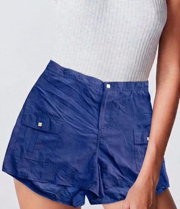 modelo-short-aziul-deporte-grande Short Deportivo Liz Claiborne Azul Marino - Talla XL