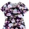Blusa Corrugada Calvin Klein Floral - Talla L