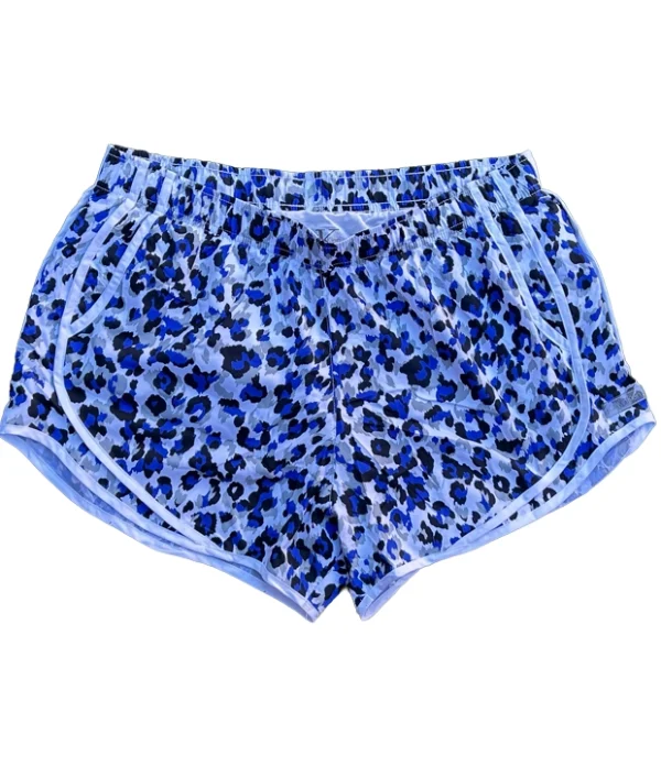 short-leopardo-azul Short Deportivo Calvin Klein Leopardo Azul - Talla M